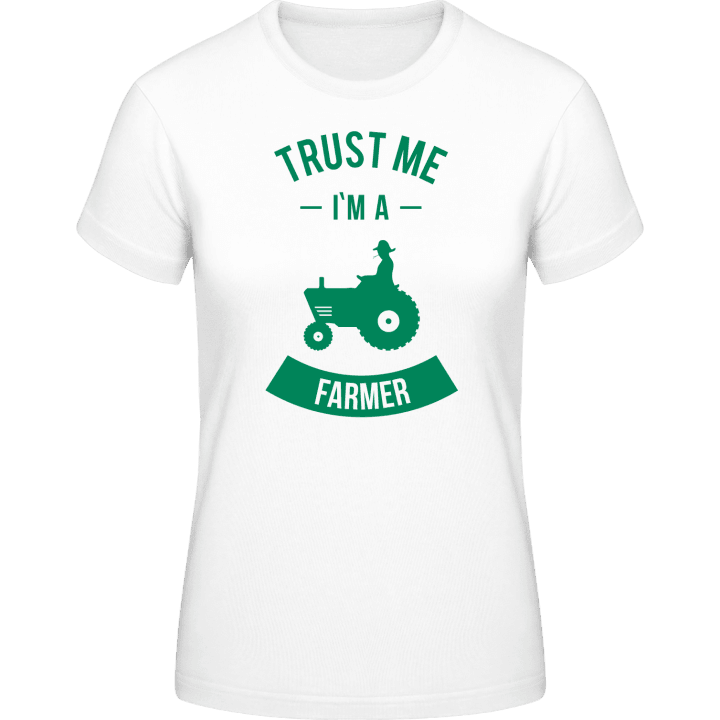 Trust Me I'm A Farmer Frauen T-Shirt contain pic