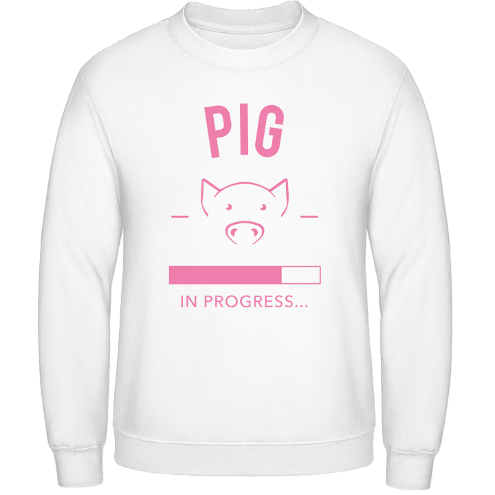 Pig in progress Sweatshirt contain pic