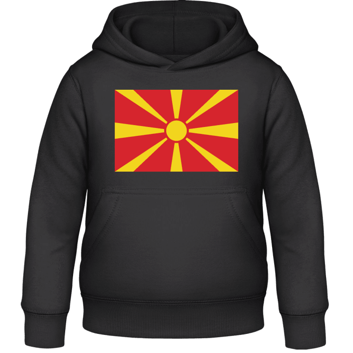Macedonia Flag Hettegenser for barn contain pic
