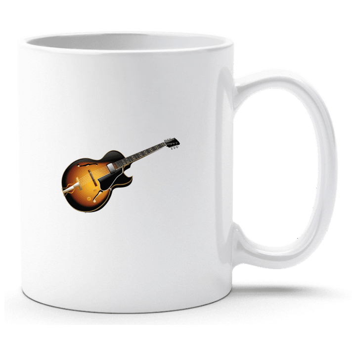 Electric Guitar Illustration Cup contain pic