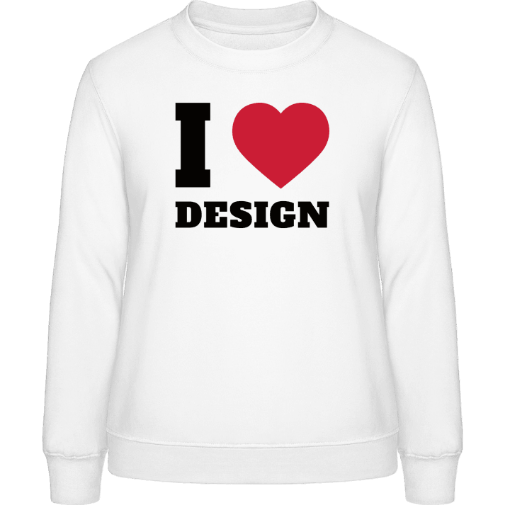 I Love Design Vrouwen Sweatshirt 0 image
