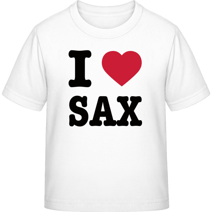 I Love Sax Camiseta infantil contain pic