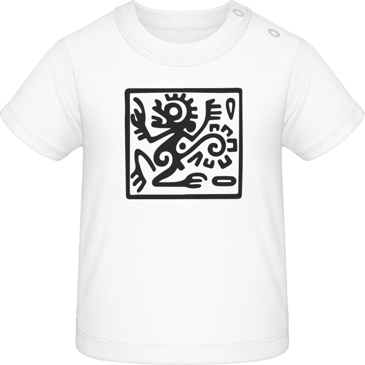 Maya Hieroglyphe Affe Baby T-Shirt 0 image