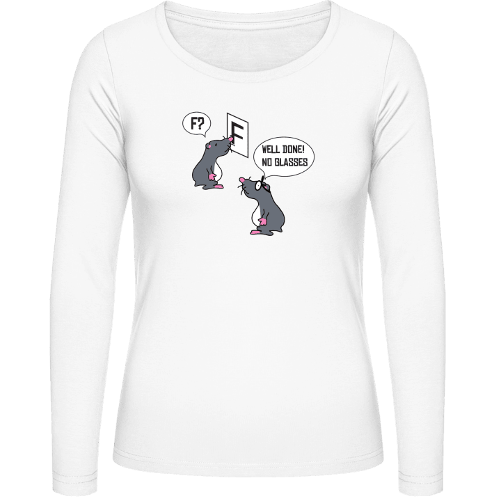 Well Done! No Glasses Women long Sleeve Shirt 0 image