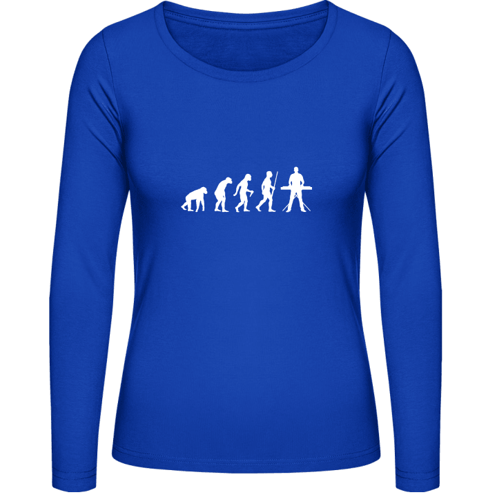 Keyboarder Evolution Langermet skjorte for kvinner contain pic
