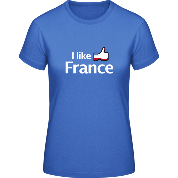 I Like France T-skjorte for kvinner contain pic