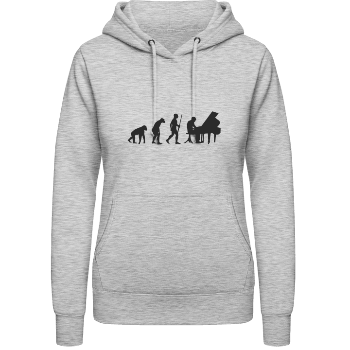 Pianist Evolution Women Hoodie contain pic