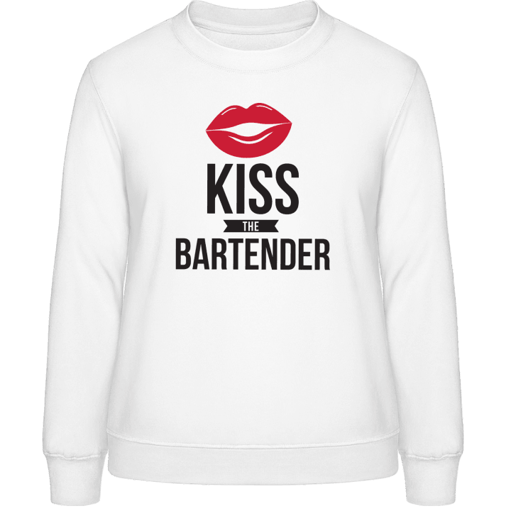 Kiss The Bartender Frauen Sweatshirt contain pic