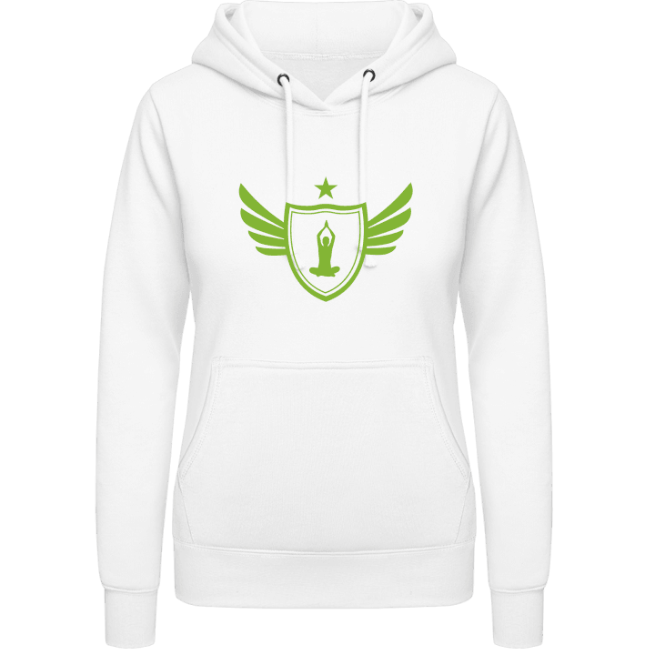 Yoga Silhouette Vrouwen Hoodie contain pic