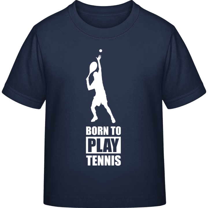 Born To Play Tennis T-skjorte for barn contain pic