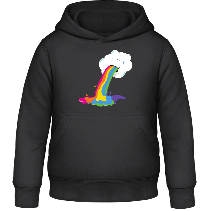 Cloud Puking Rainbow Barn Hoodie 0 image