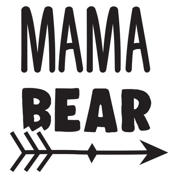 Mama Bear Right Arrow Borsa in tessuto 0 image