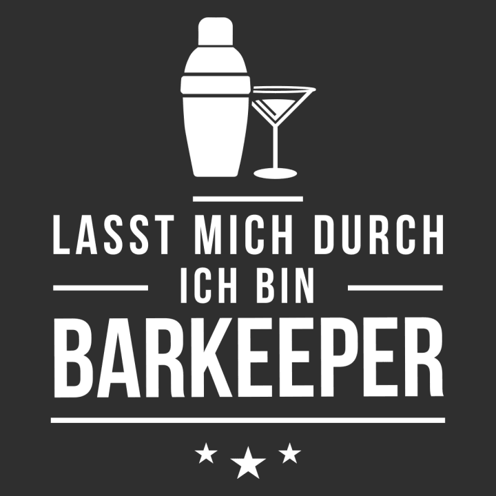 Lasst mich durch ich bin Barkeeper Vrouwen T-shirt 0 image