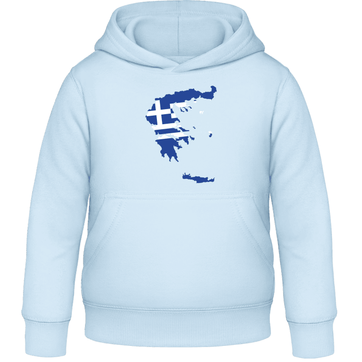 Greece Map Kids Hoodie contain pic