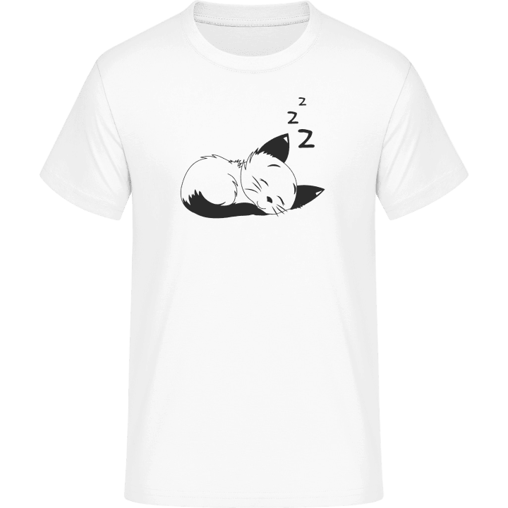 Sleeping Cat T-skjorte 0 image