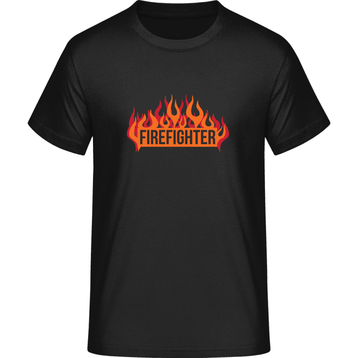 Firefighter Flames T-Shirt 0 image