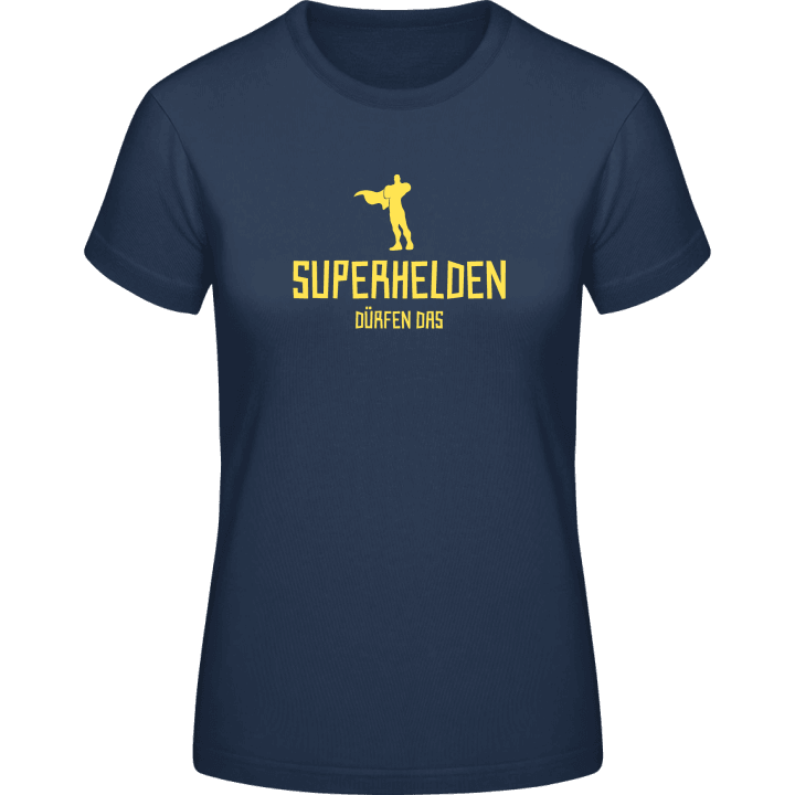 Superhelden dürfen das Frauen T-Shirt 0 image