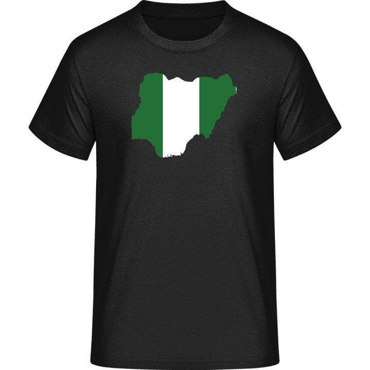Nigeria Map Flag T-Shirt 0 image