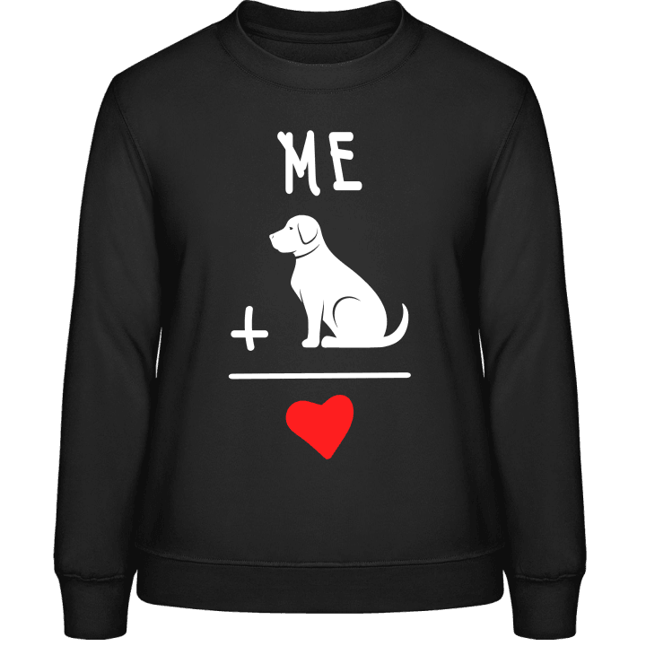 Me And Dog Is Love  Sweatshirt för kvinnor 0 image