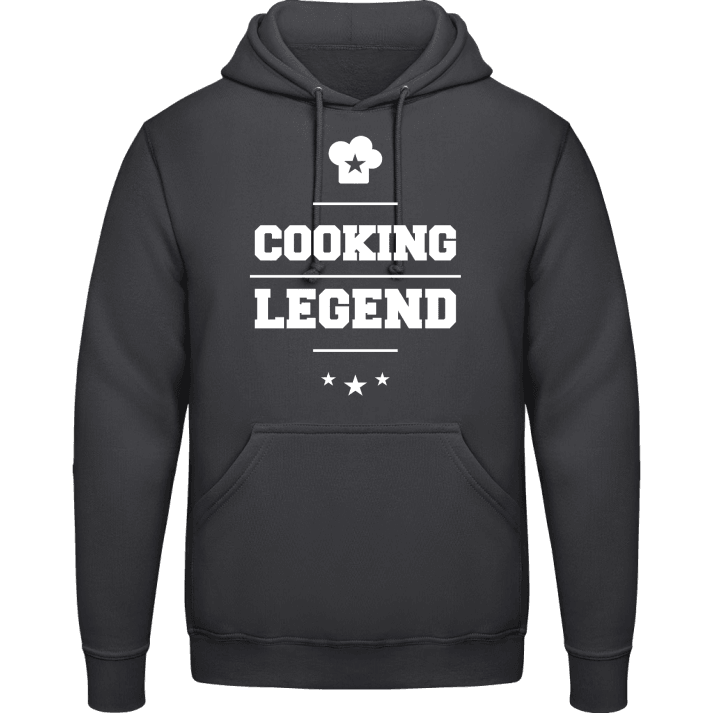 Cooking Legend Felpa con cappuccio contain pic