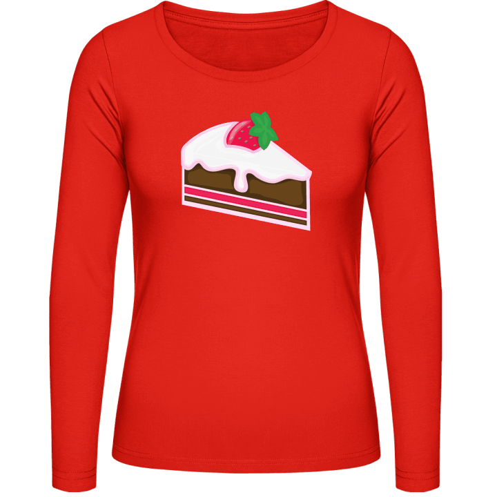 Cake gâteau T-shirt à manches longues pour femmes contain pic