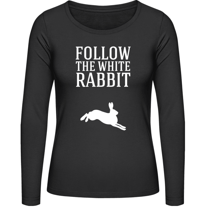 Follow The White Rabbit Frauen Langarmshirt 0 image