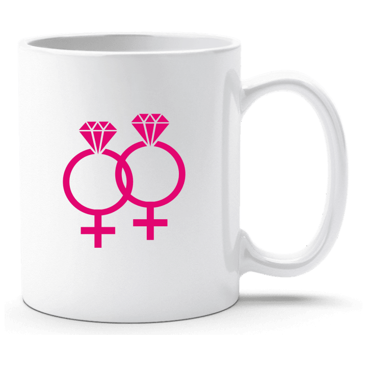Gay Marriage Lesbians Tasse contain pic