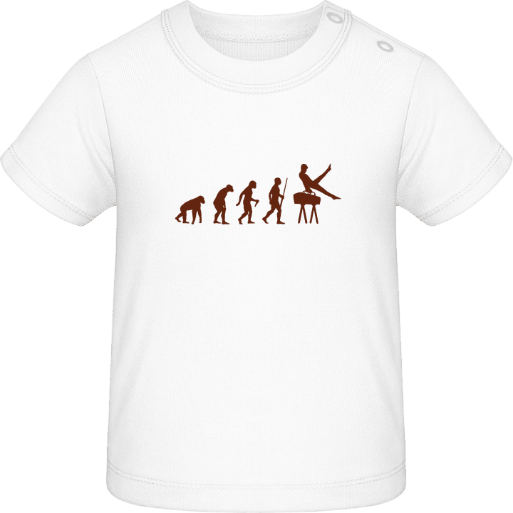 Pommel Horse Gymnastics Evolution Baby T-skjorte 0 image