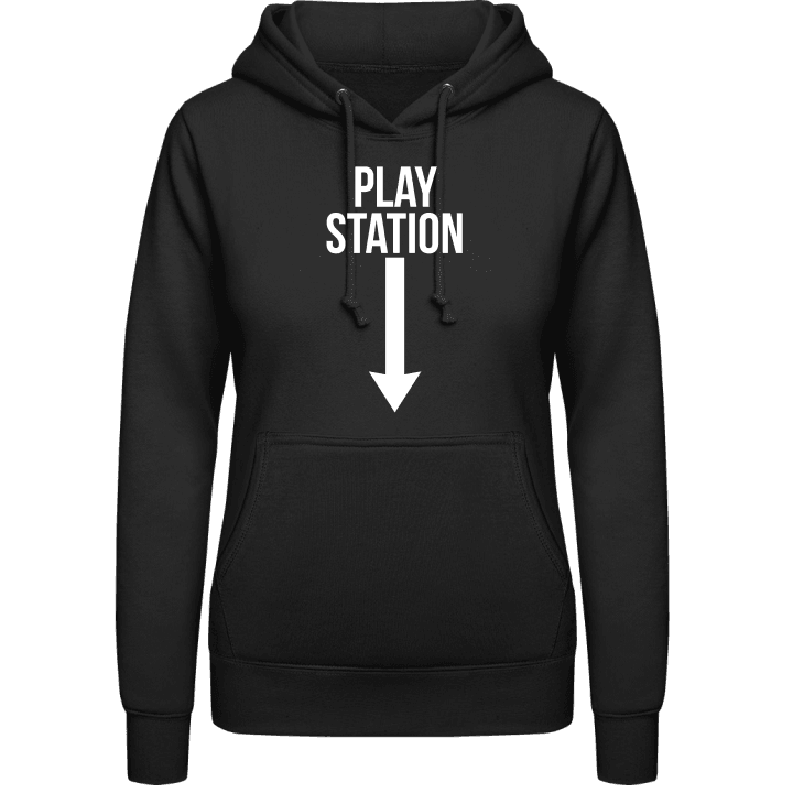 Play Station Arrow Frauen Kapuzenpulli contain pic
