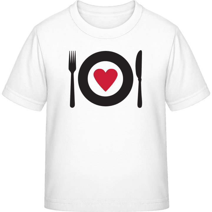 Food Love T-shirt för barn contain pic
