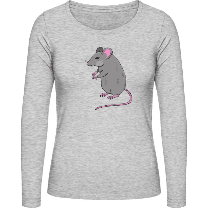 Mouse Realistic Frauen Langarmshirt 0 image