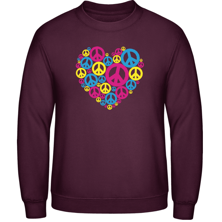 Love Peace Sweatshirt contain pic