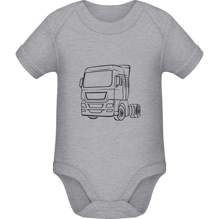 Truck Outline Baby Rompertje contain pic