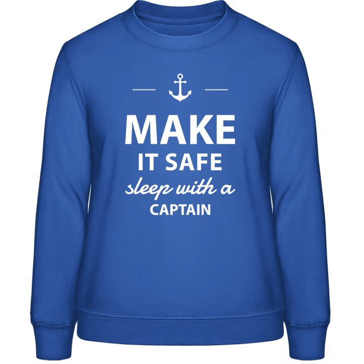 Sleep with a Captain Sweatshirt för kvinnor contain pic