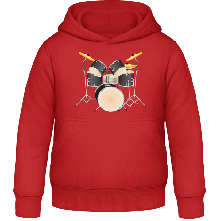Drums Illustration Kids Hoodie contain pic