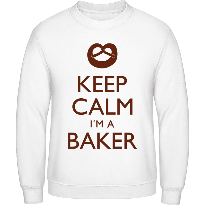 Keep Calm I'm A Baker Felpa contain pic