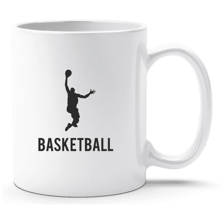 Basketball Dunk Silhouette Beker contain pic