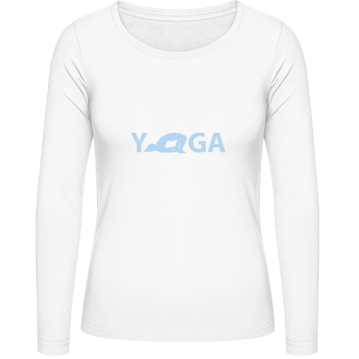 Yoga Vrouwen Lange Mouw Shirt contain pic