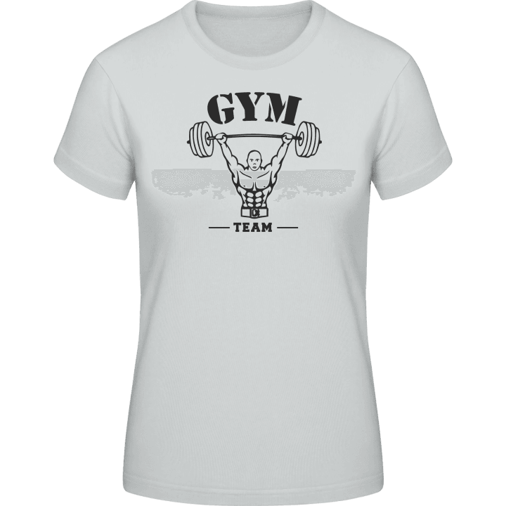 Gym Team T-skjorte for kvinner contain pic