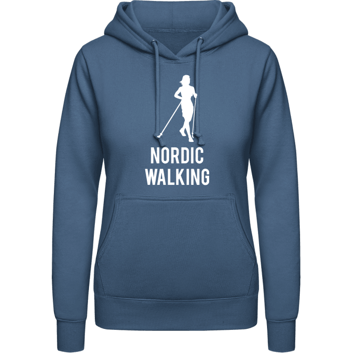 Nordic Walking Women Hoodie contain pic