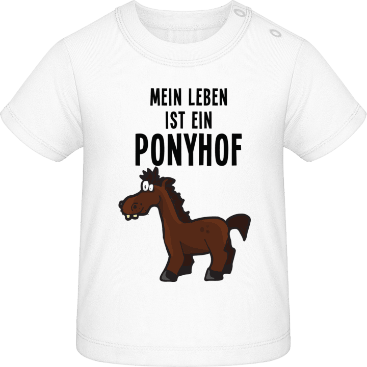 Mein Leben ist ein Ponyhof Baby T-Shirt 0 image