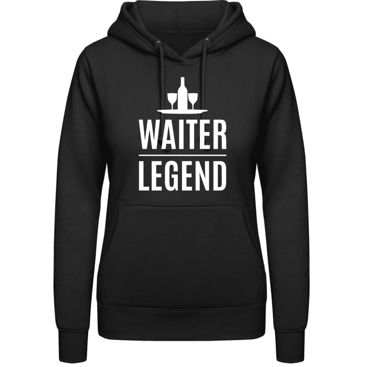 Waiter Legend Vrouwen Hoodie contain pic