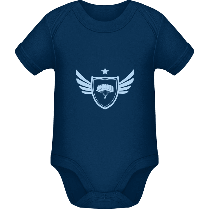 Skydiving Star Baby romper kostym contain pic