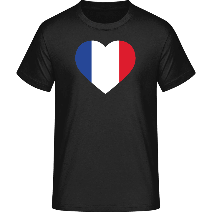 Frankreich Herz T-Shirt contain pic