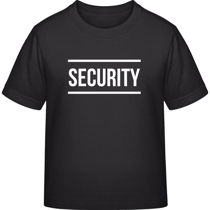 Security T-shirt för barn contain pic
