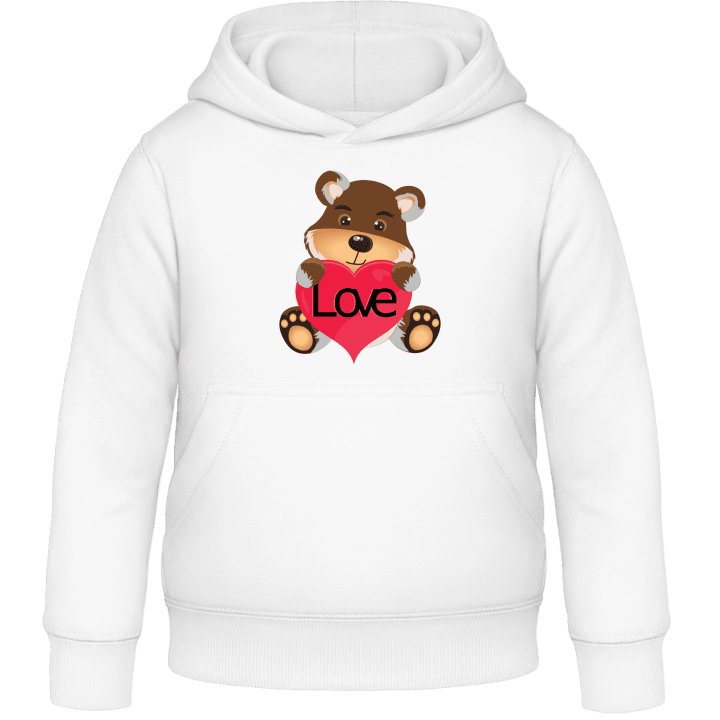 Love Teddy Kids Hoodie contain pic