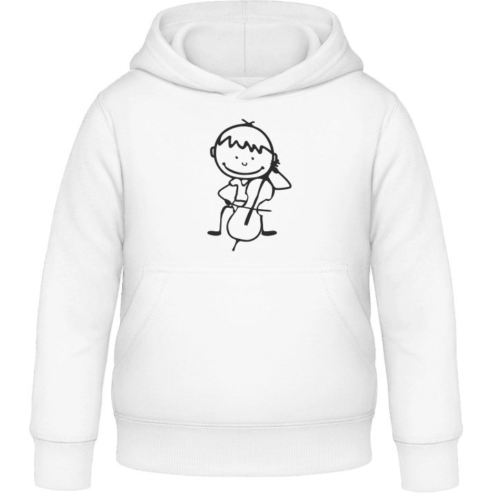 Cello Player Comic Kids Hoodie contain pic