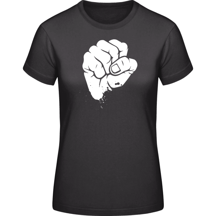 Fist Illustration Frauen T-Shirt contain pic