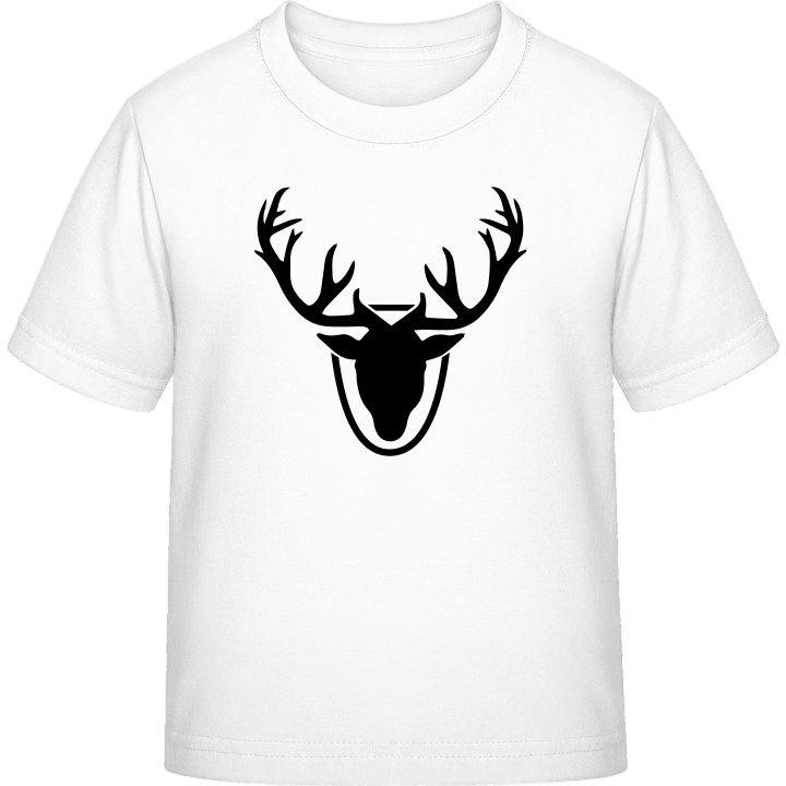 Antlers Trophy Silhouette Kinder T-Shirt 0 image