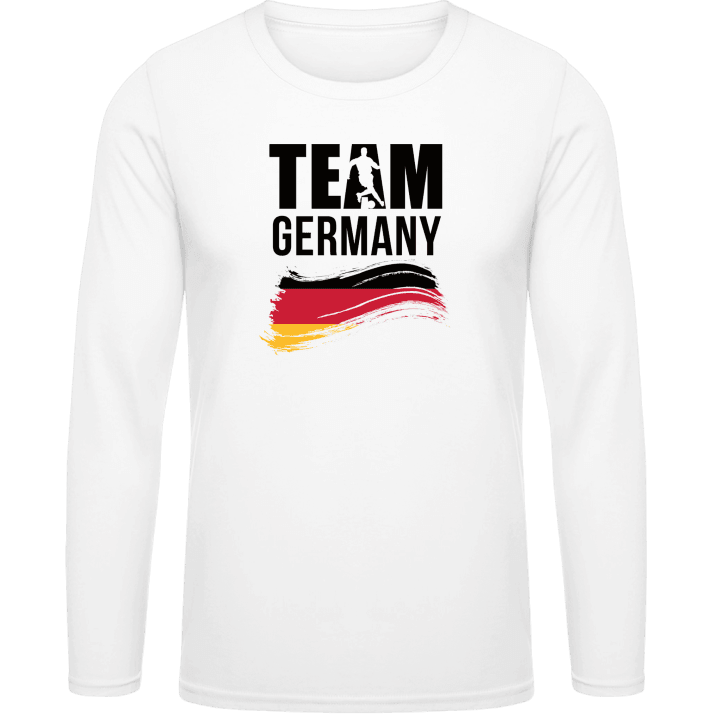 Team Germany Illustration T-shirt à manches longues contain pic
